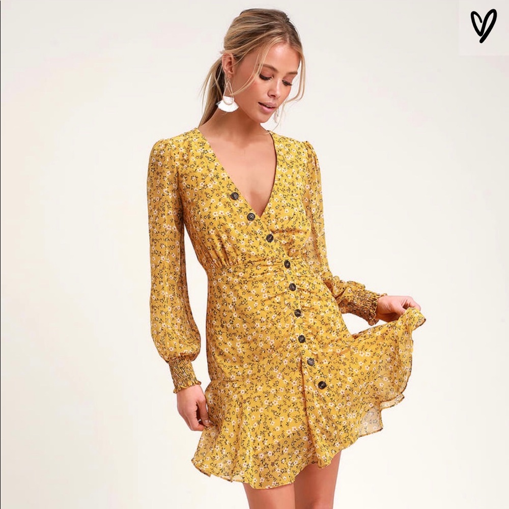 Lulu’s Dianella Long sleeve floral